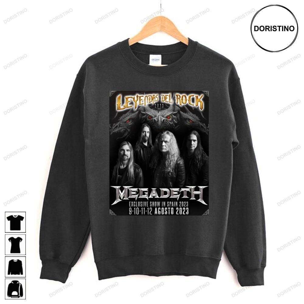 Leyendas Del Rock Megadeth Limited Edition T-shirts